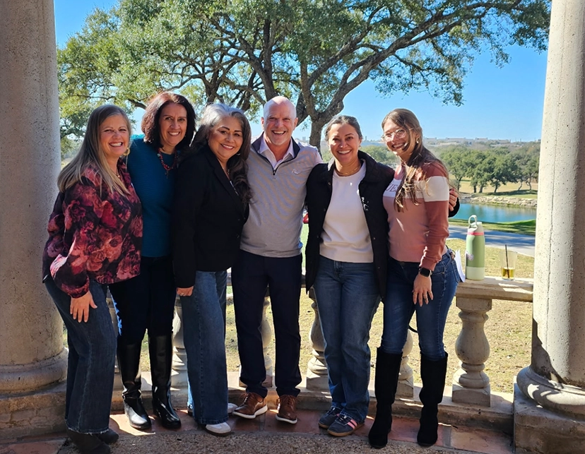 The smiling San Antonio dental team at Troy Jones, DDS and Associates